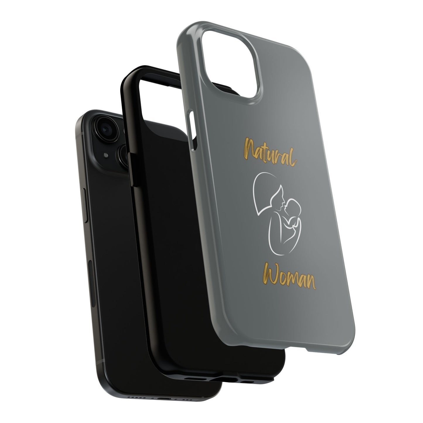 Natural Woman Long Awaited (WL)Tough Phone Cases DARK GREY