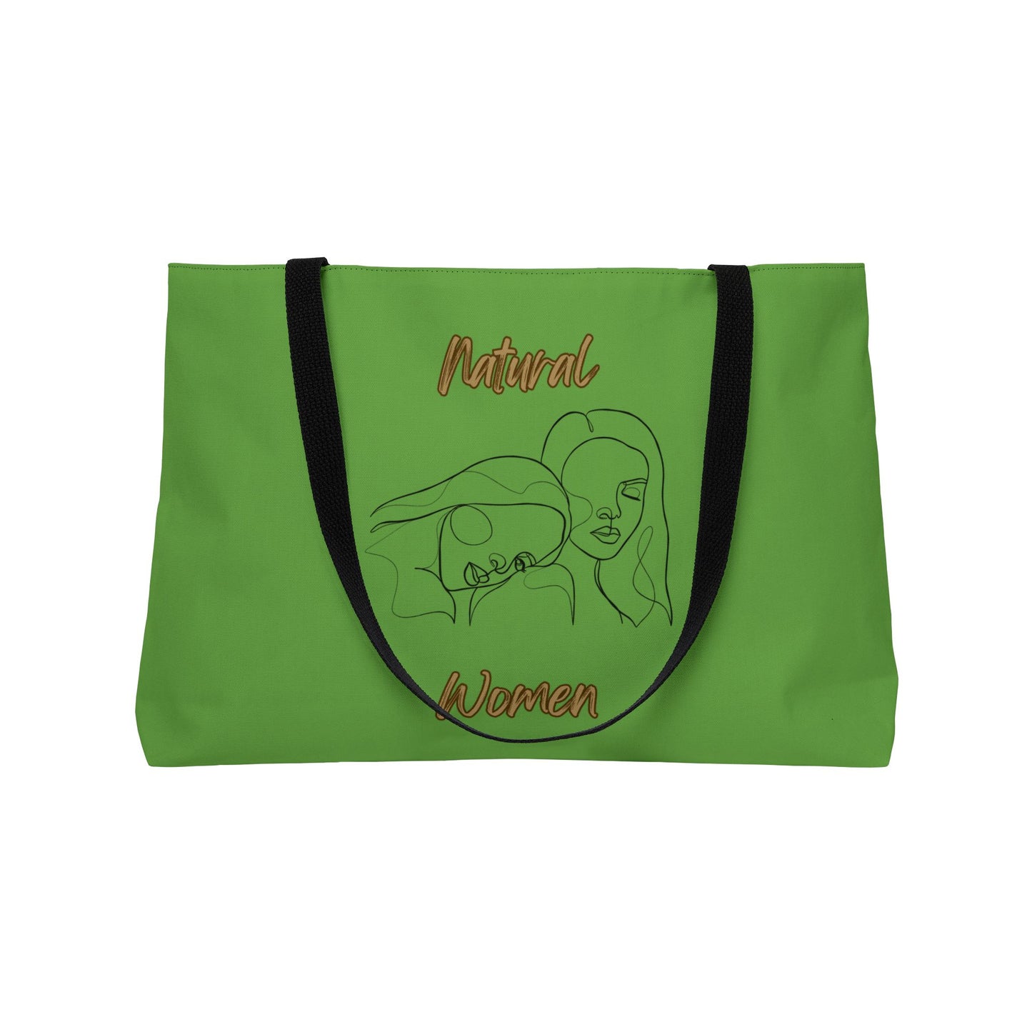 Natural Women Sisters (BL) Weekender Tote Bag GREEN