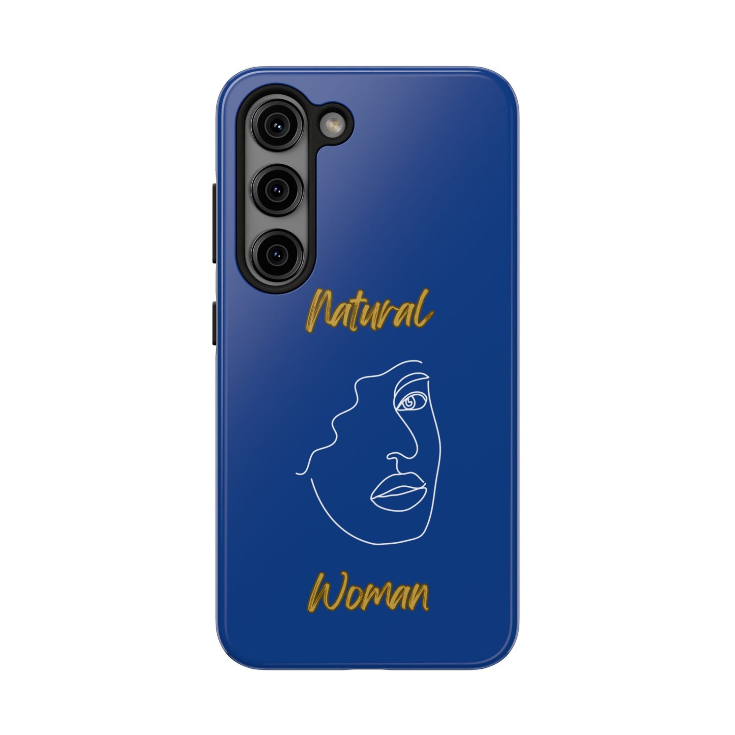 Natural Woman Peekaboo (WL)Tough Phone Cases DARK BLUE