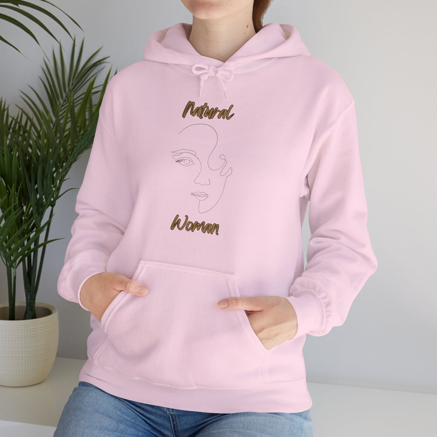 Natural Woman Looking (BL) Hoodie