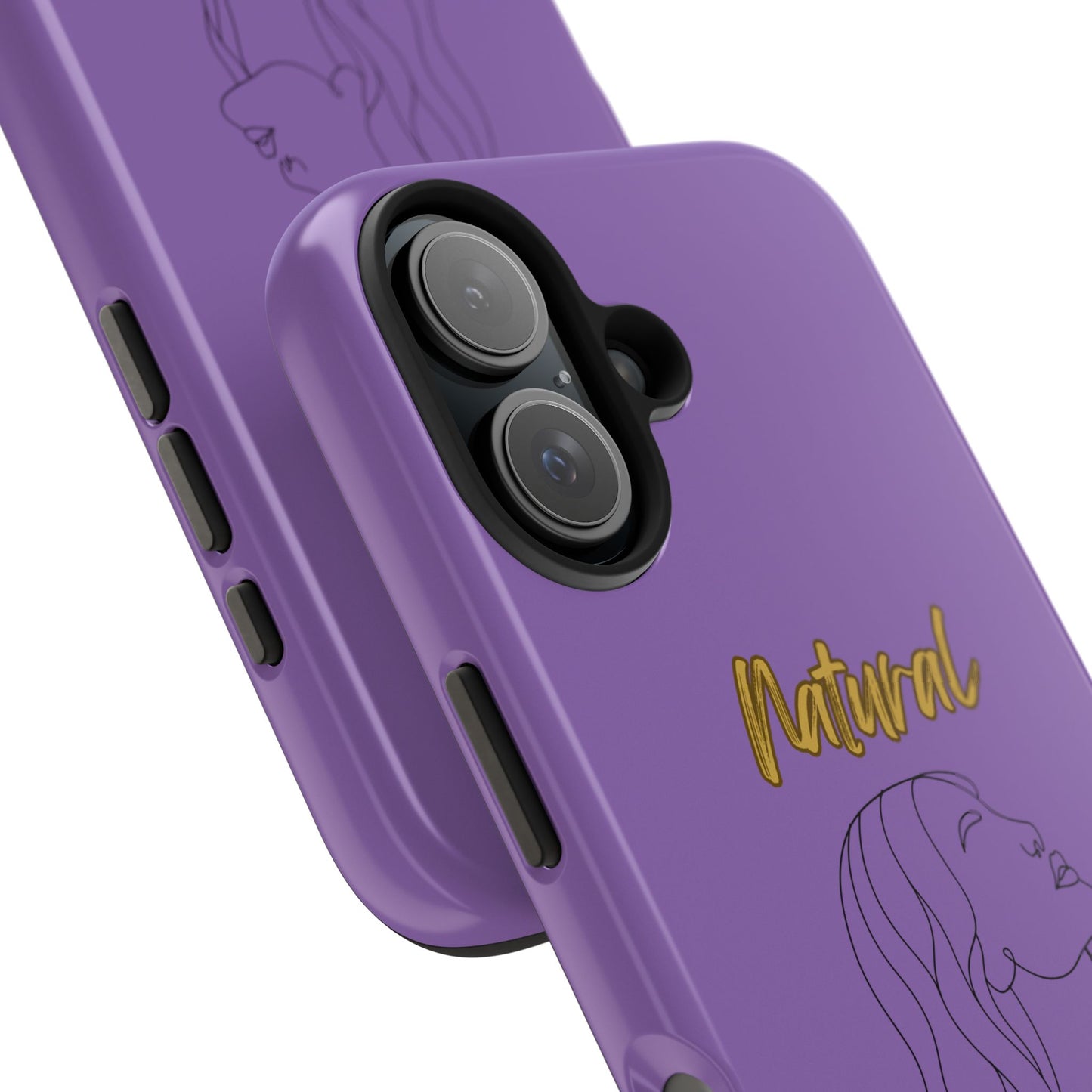 Natural Woman Breeze On Face (BL)Tough Phone Cases LIGHT PURPLE