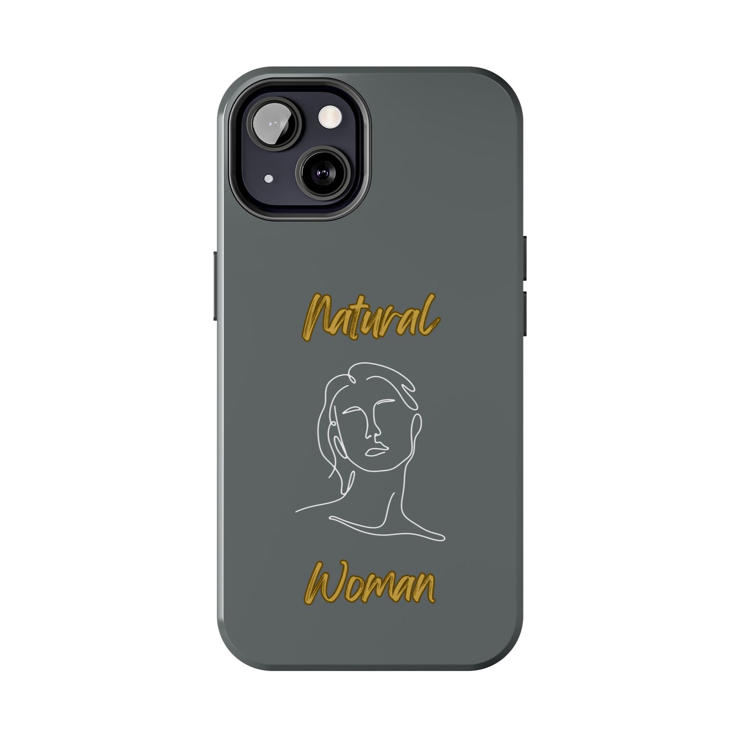 Natural Woman Hello (WL)Tough Phone Cases DARK GREY