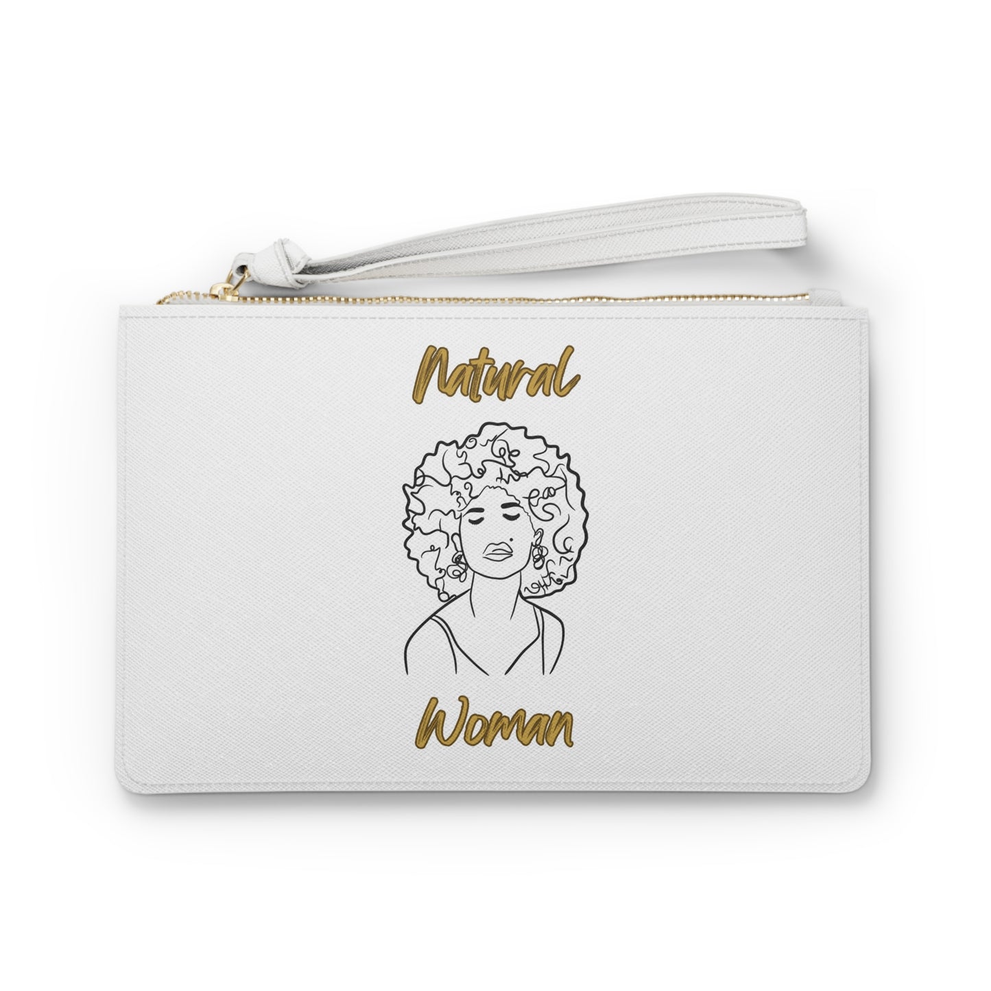 Natural Woman All About Me (BL) Clutch Bag WHITE