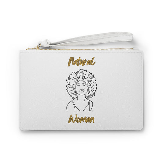 Natural Woman All About Me (BL) Clutch Bag WHITE