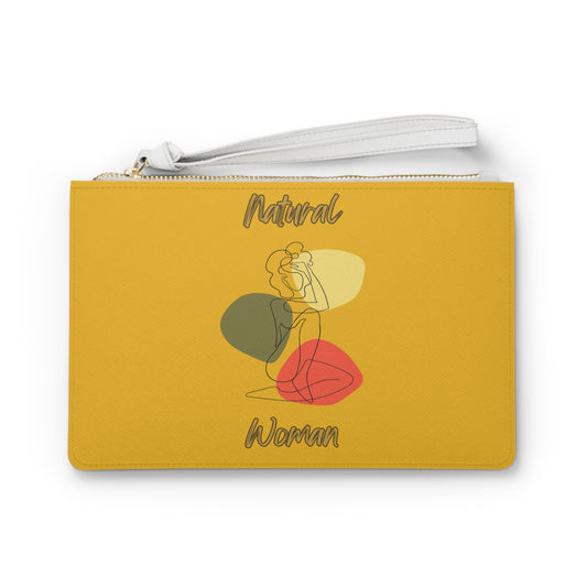 Natural Woman Colorful Pose (BL) Clutch Bag YELLOW