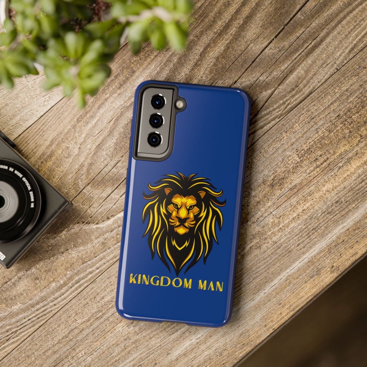 Kingdom Man (Gold Label) Tough Phone Case DARK BLUE