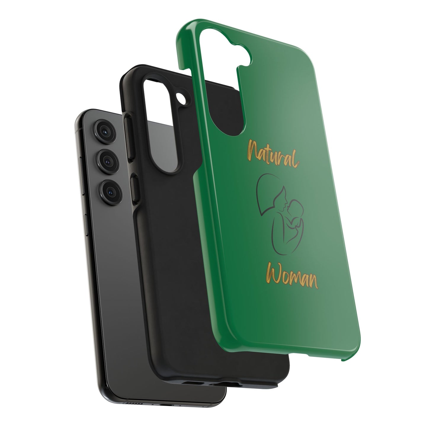 Natural Woman Long Awaited (BL)Tough Phone Cases DARK GREEN