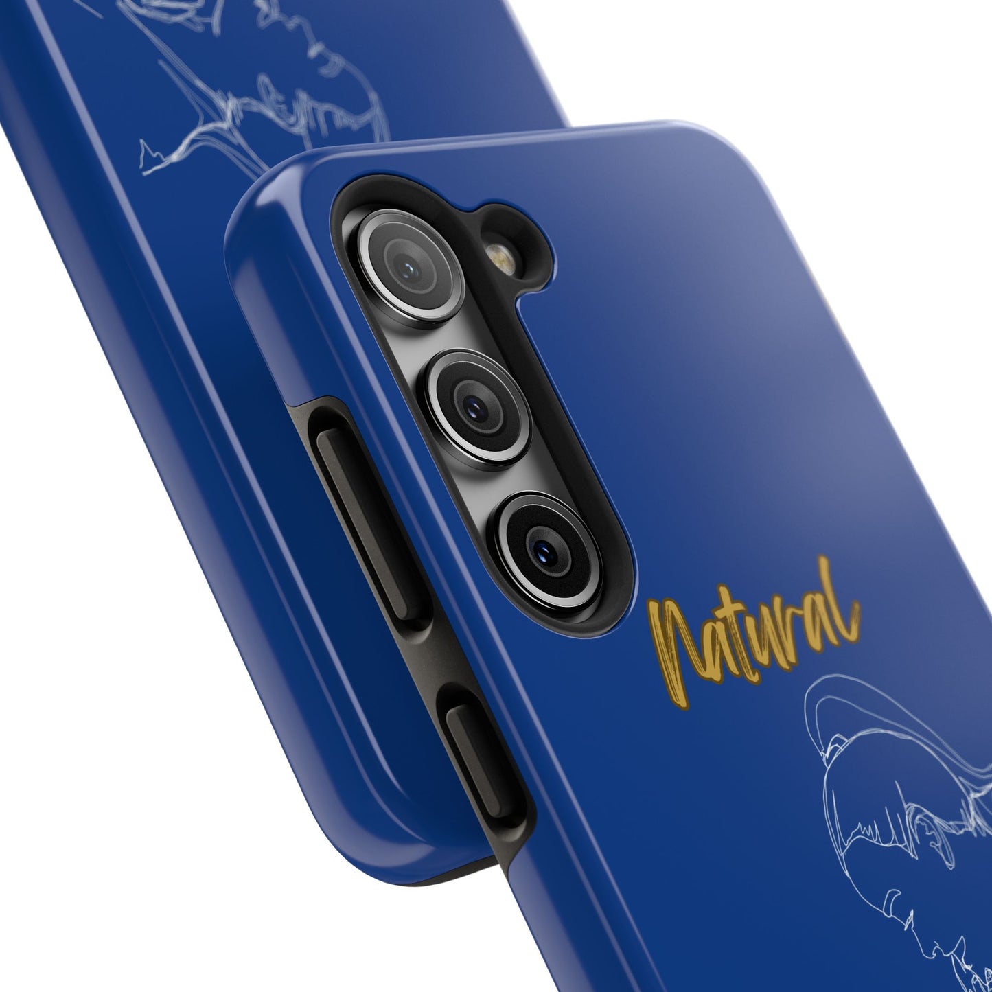 Natural Woman New Life (WL)Tough Phone Cases DARK BLUE