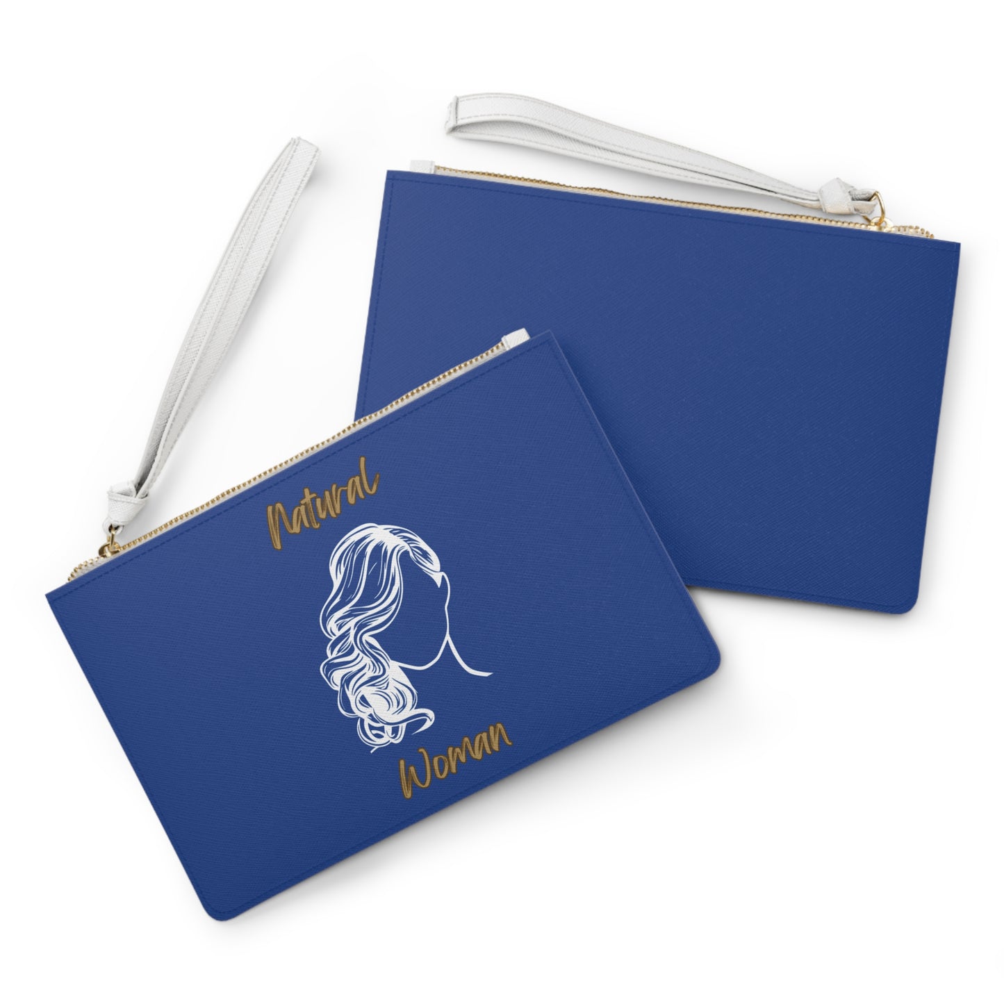 Natural Woman Long Curl (WL) Clutch Bag DARK BLUE