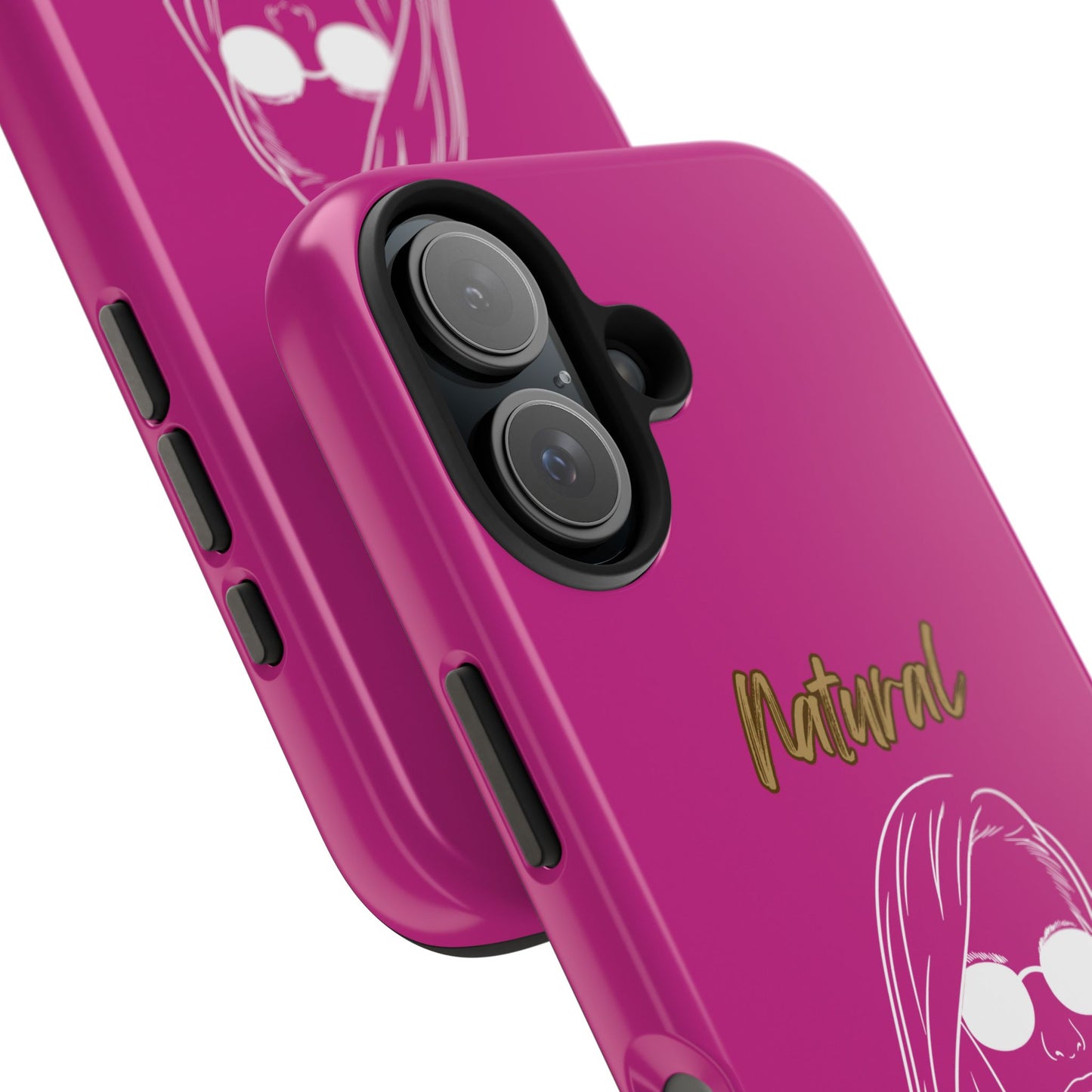 Natural Woman Shades (WL)Tough Phone Cases PINK