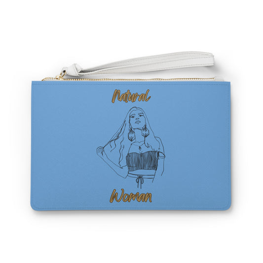 Natural Woman Thinking (BL) Clutch Bag LIGHT BLUE