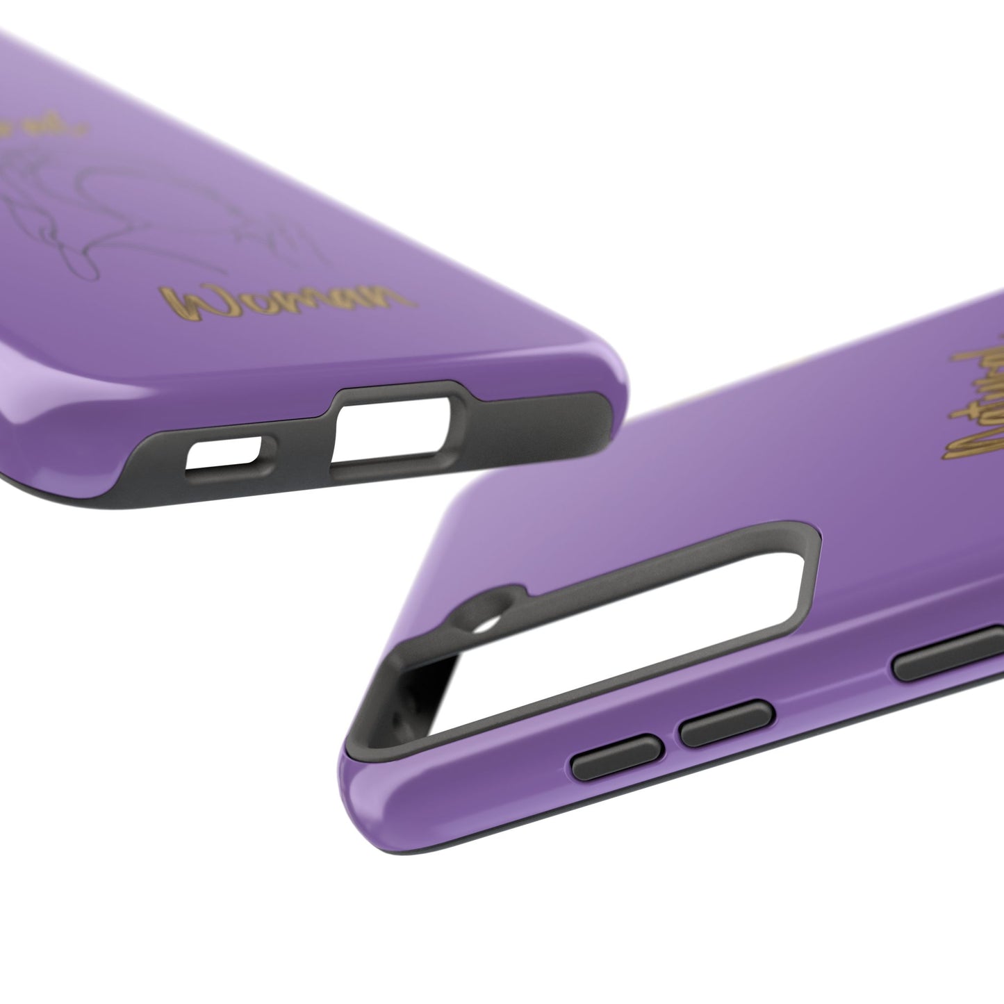 Natural Woman Towel Wrapped (BL)Tough Phone Cases LIGHT PURPLE