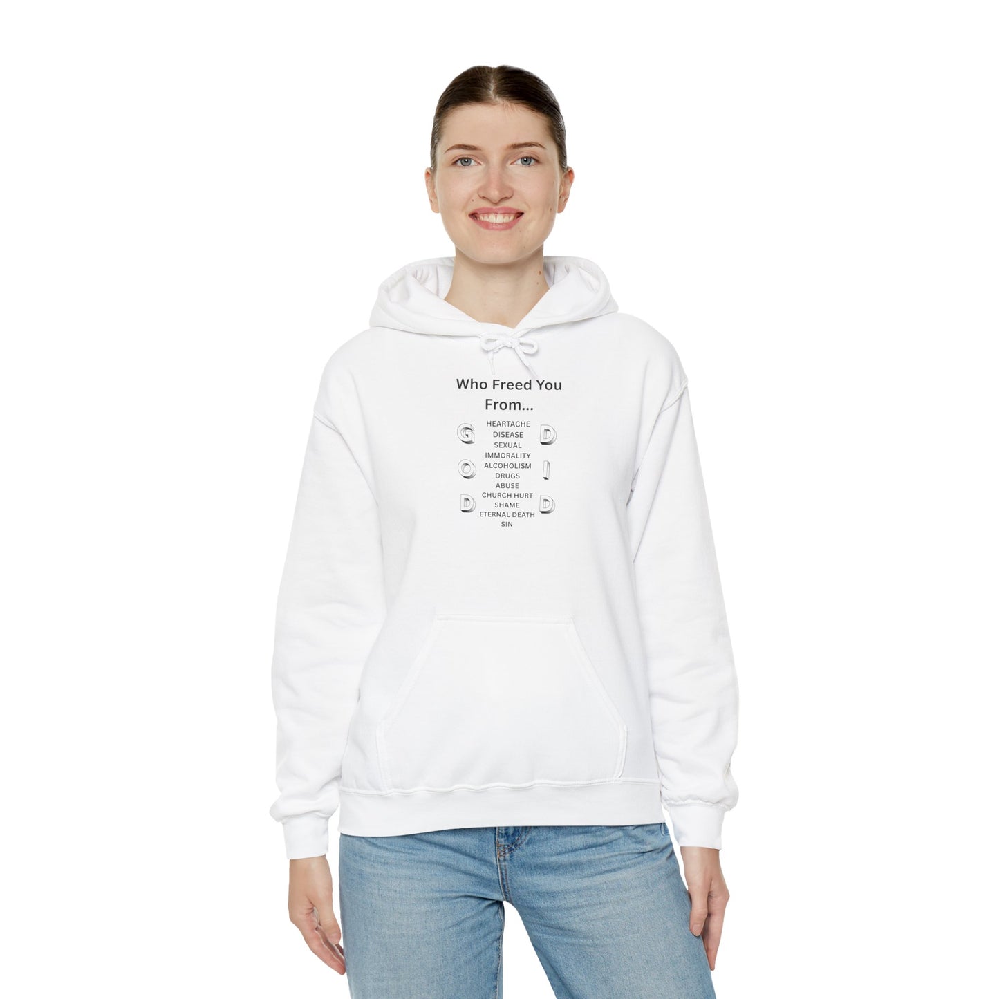 "GOD DID" (BL) Hoodie