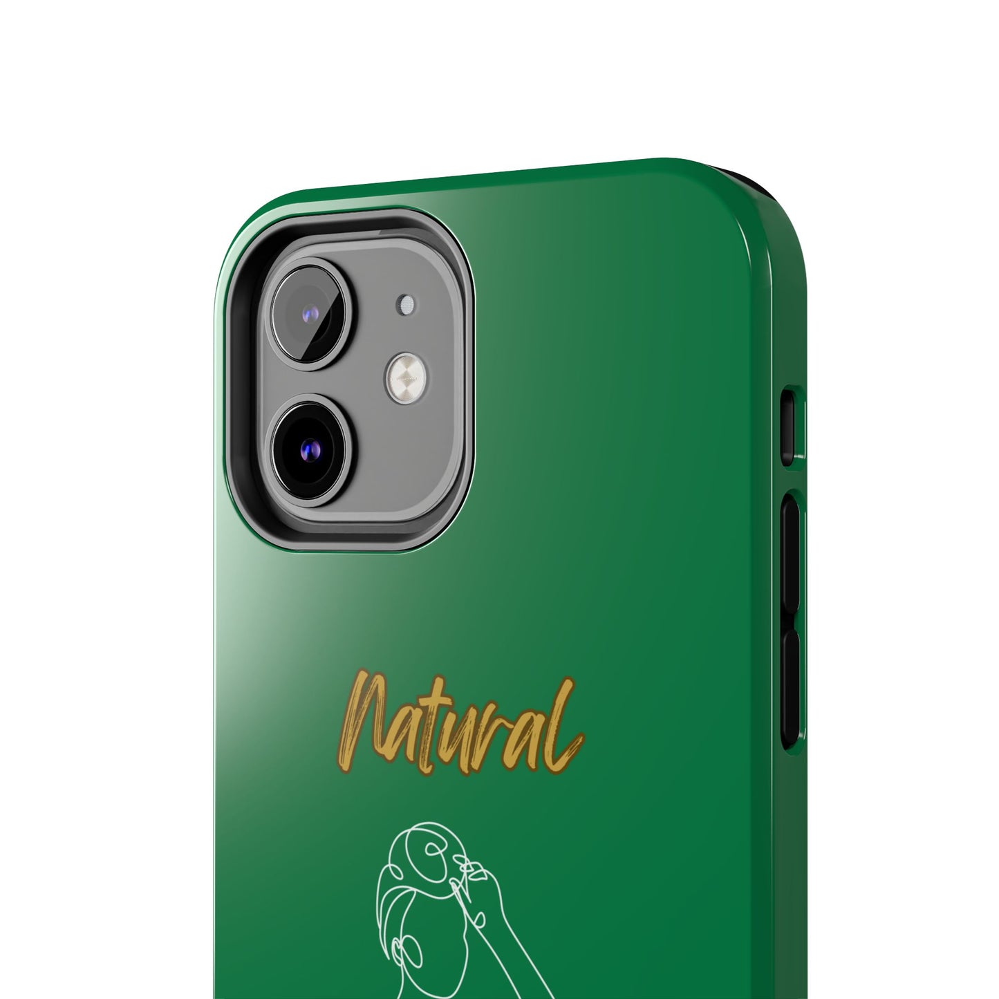 Natural Woman Style (WL)Tough Phone Cases DARK GREEN