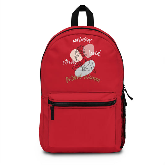Natural Woman SCL (WL) Backpack DARK RED