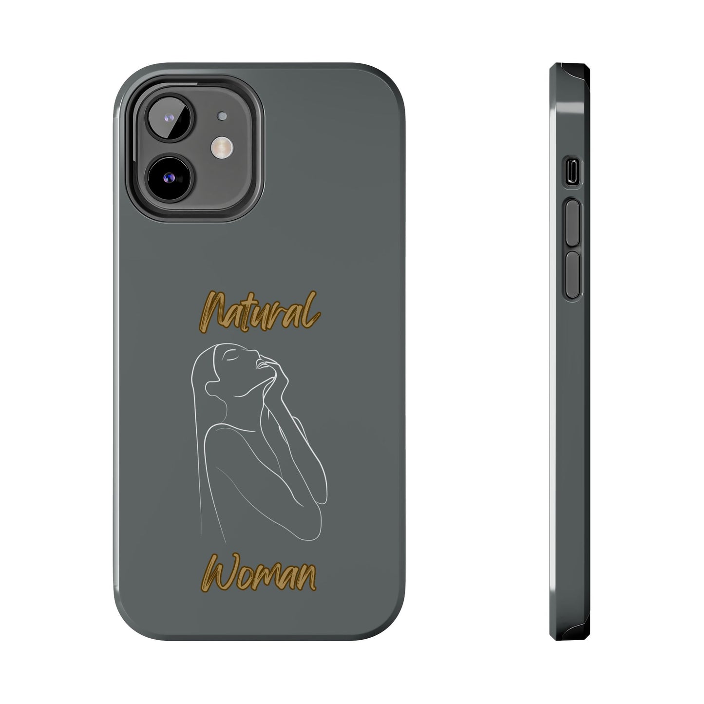Natural Woman Thank You (WL) Tough Phone Cases DARK GREY