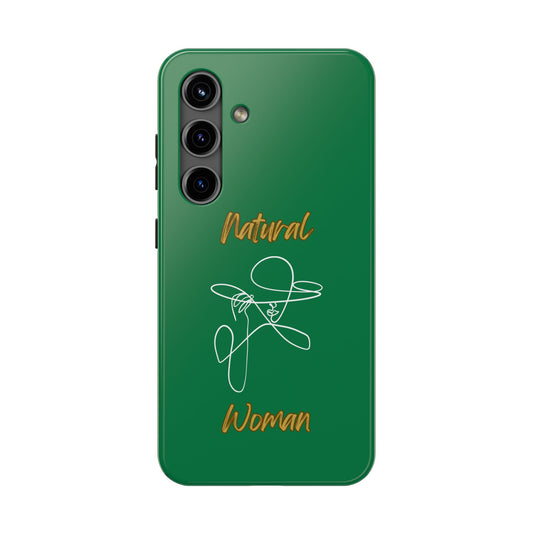 Natural Woman An Original (WL)Tough Phone Cases DARK GREEN