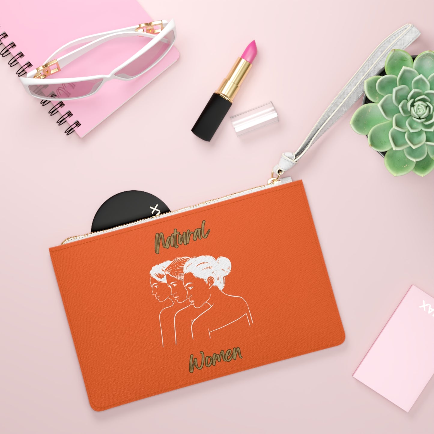 Natural Woman United Friends (WL) Clutch Bag ORANGE