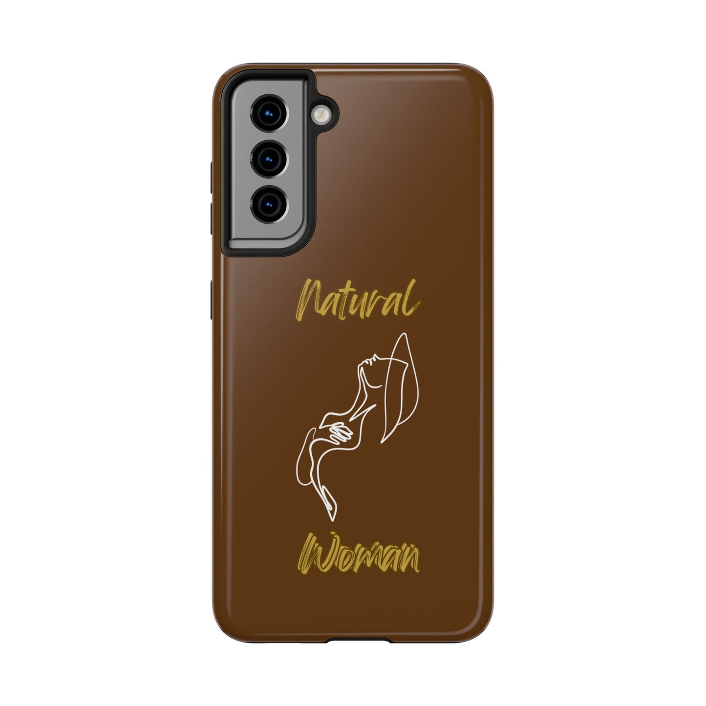 Natural Woman Free (WL)Tough Phone Cases BROWN