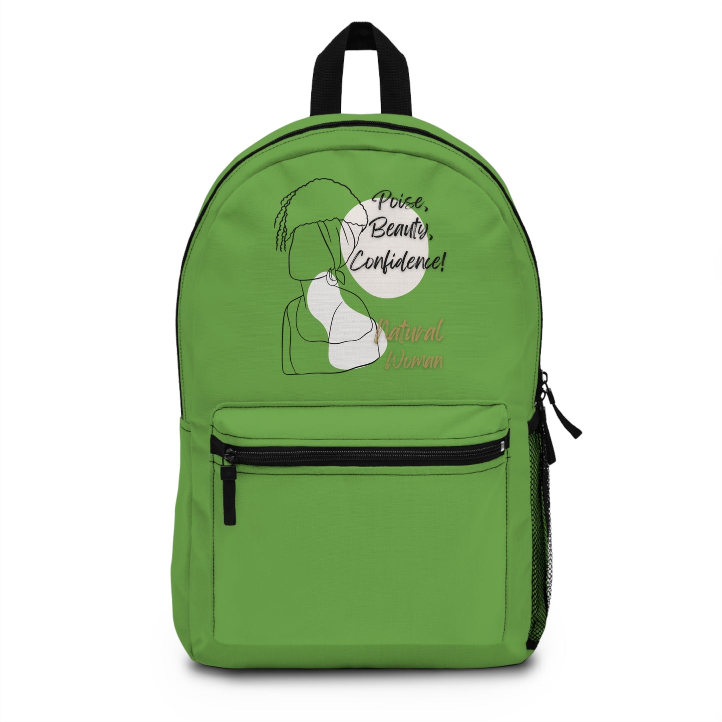 Natural Woman Puff (BL) Backpack GREEN