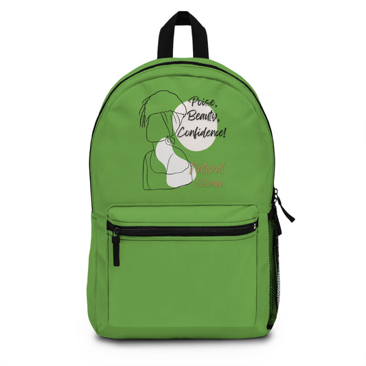 Natural Woman Puff (BL) Backpack GREEN