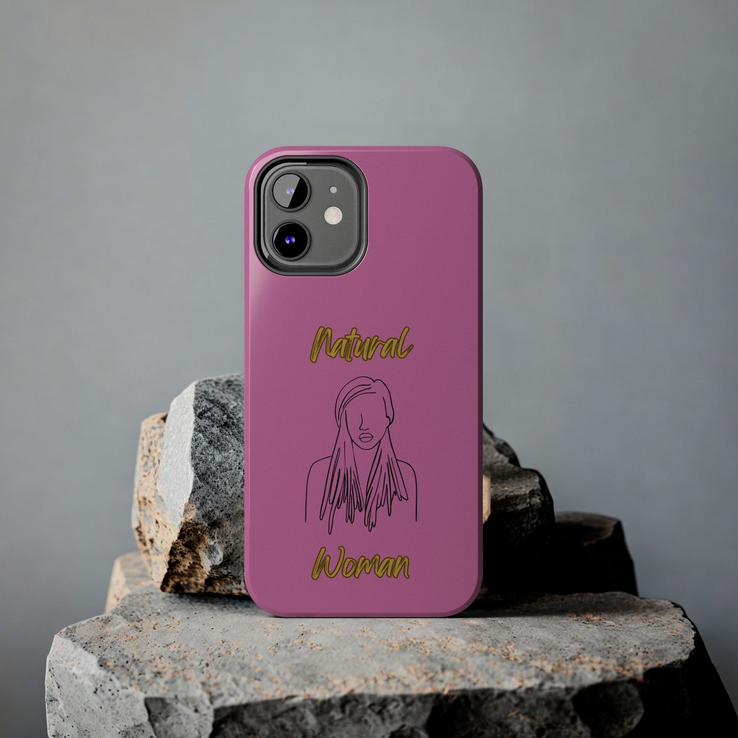 Natural Woman Content (BL)Tough Phone Cases LIGHT PINK