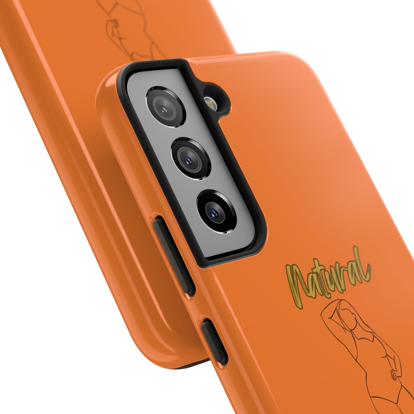 Natural Woman Looking Good (BL)Tough Phone Cases CRUSTA