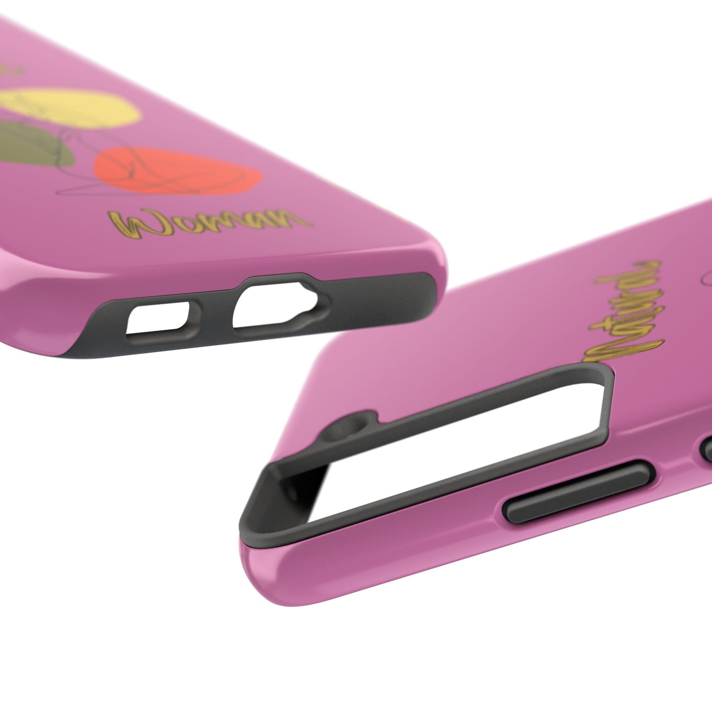 Natural Woman Colorful Pose (BL)Tough Phone Cases LIGHT PINK