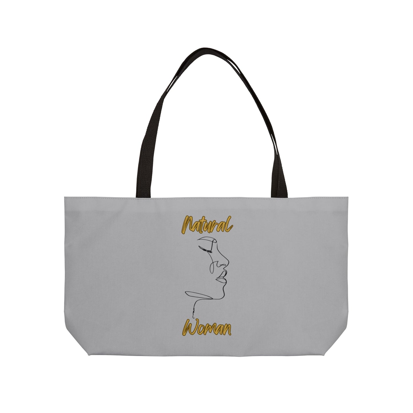 Natural Woman Timeless (BL) Weekender Tote Bag LIGHT GREY