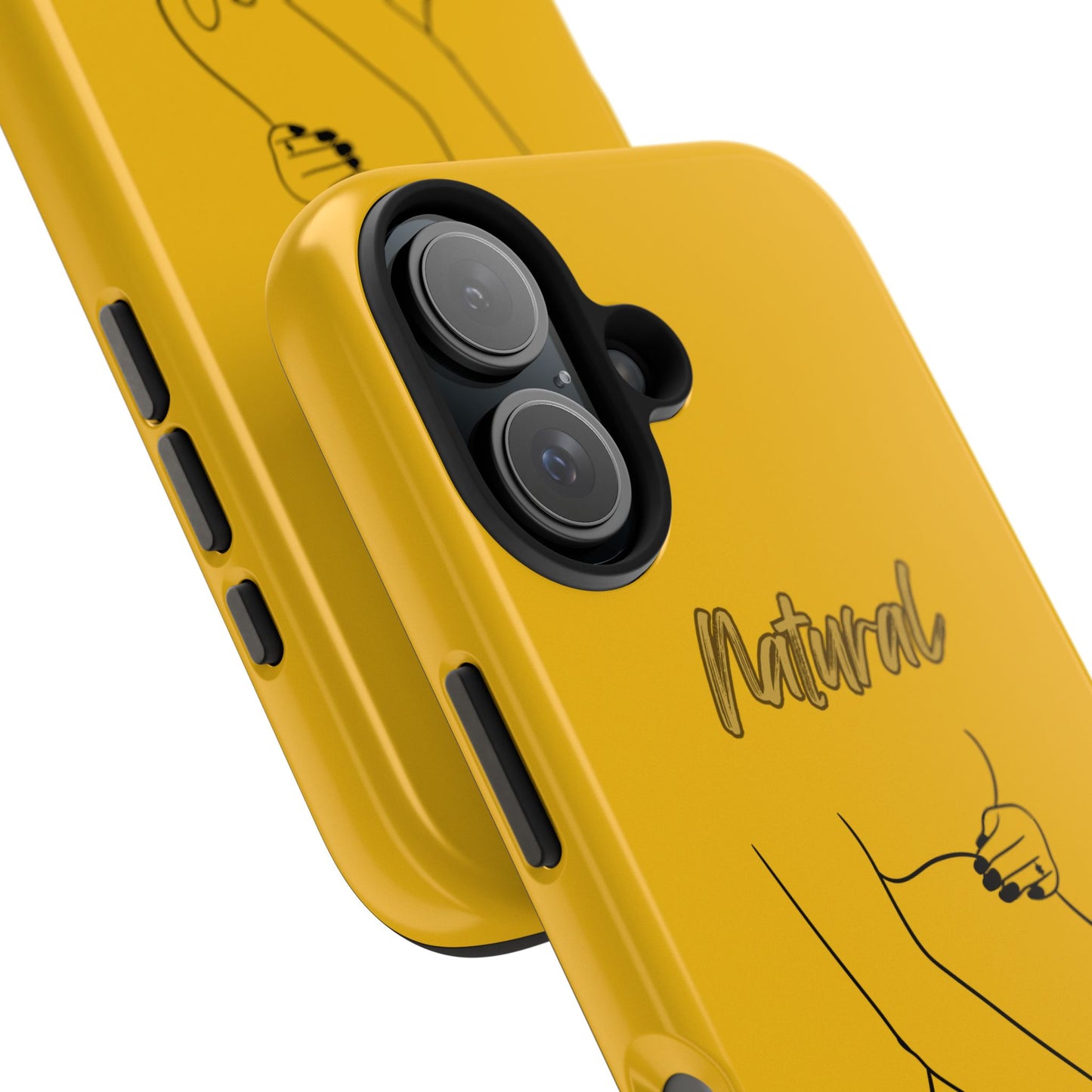 Natural Woman Loved In & Out (BL)Tough Phone Cases YELLOW