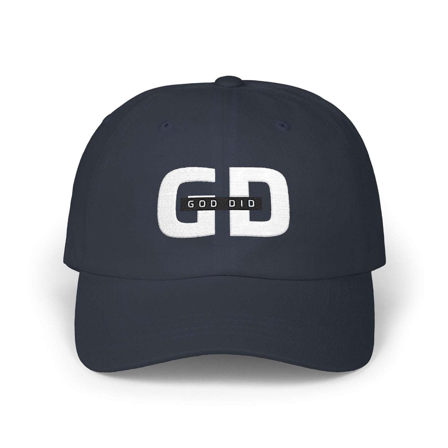 "GOD DID" (WL) Custom Embroidered Casual Cap