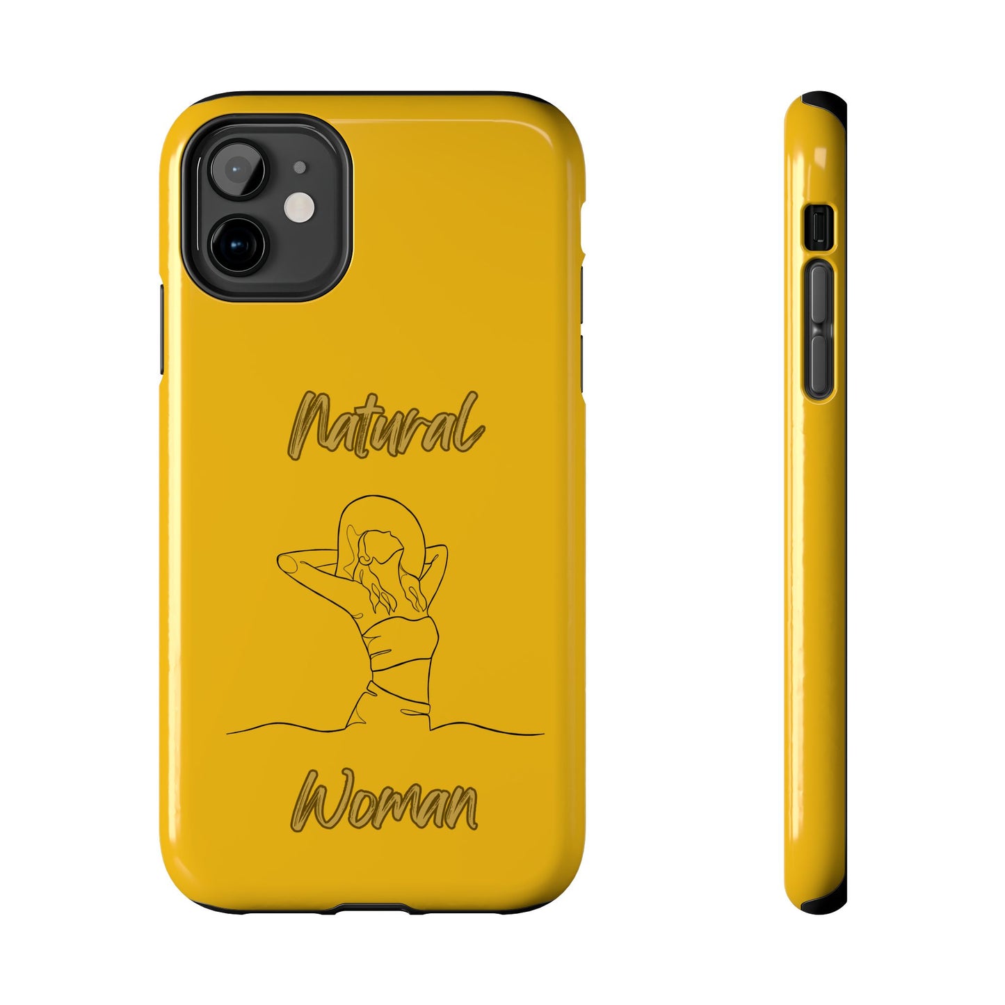 Natural Woman Sun Fun (BL)Tough Phone Cases YELLOW