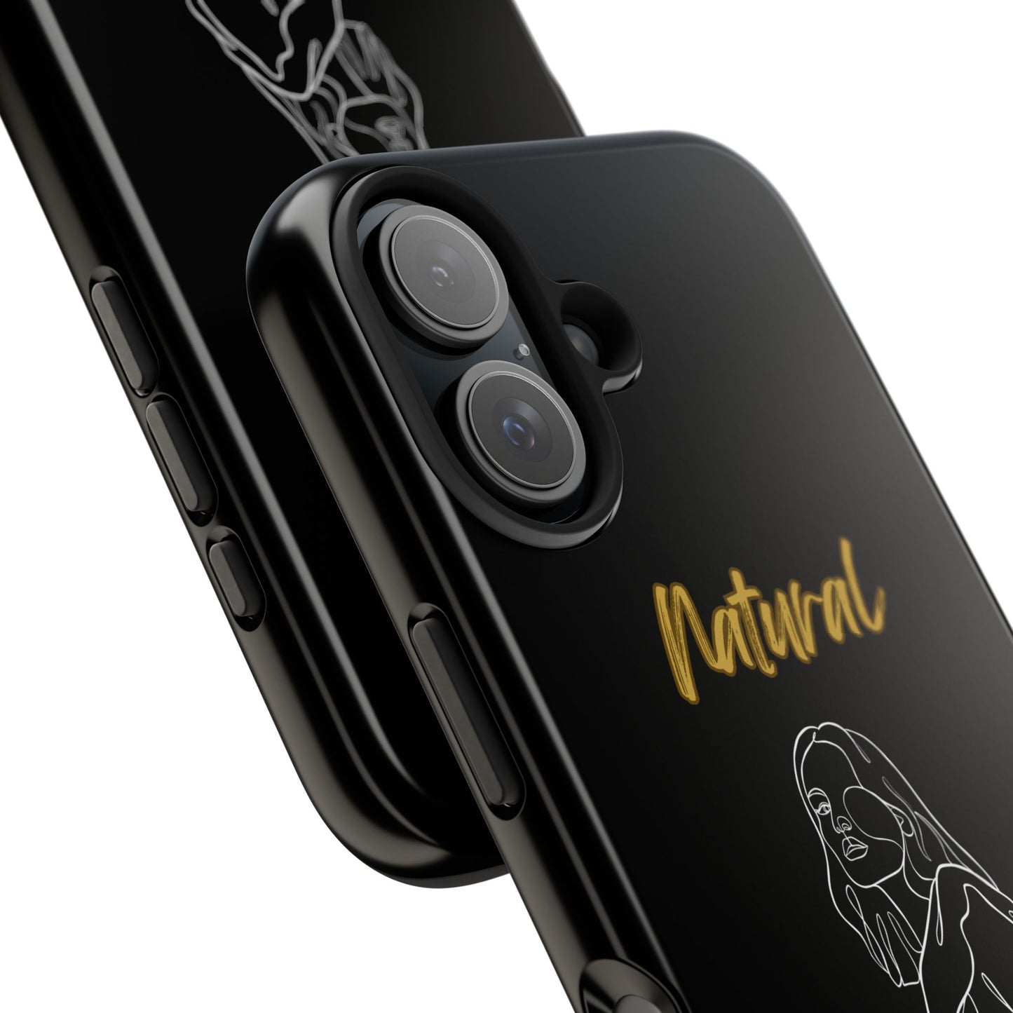 Natural Woman Care Free (WL)Tough Phone Cases BLACK