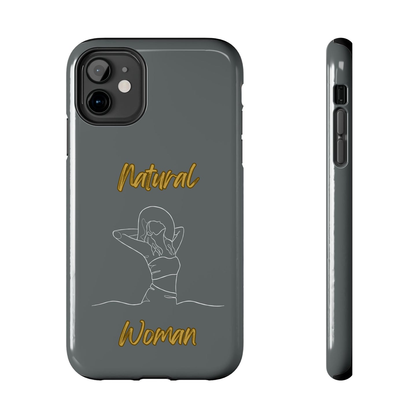 Natural Woman Sun Fun (WL)Tough Phone Cases DARK GREY