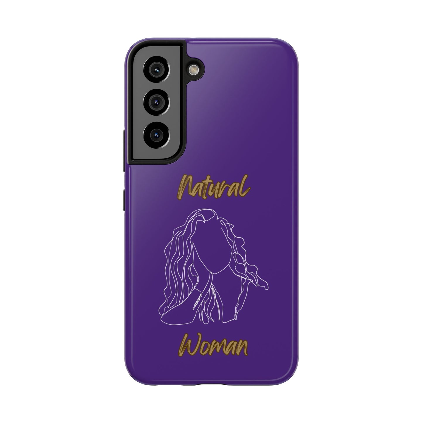Natural Woman Relaxed (WL) Tough Phone Cases PURPLE