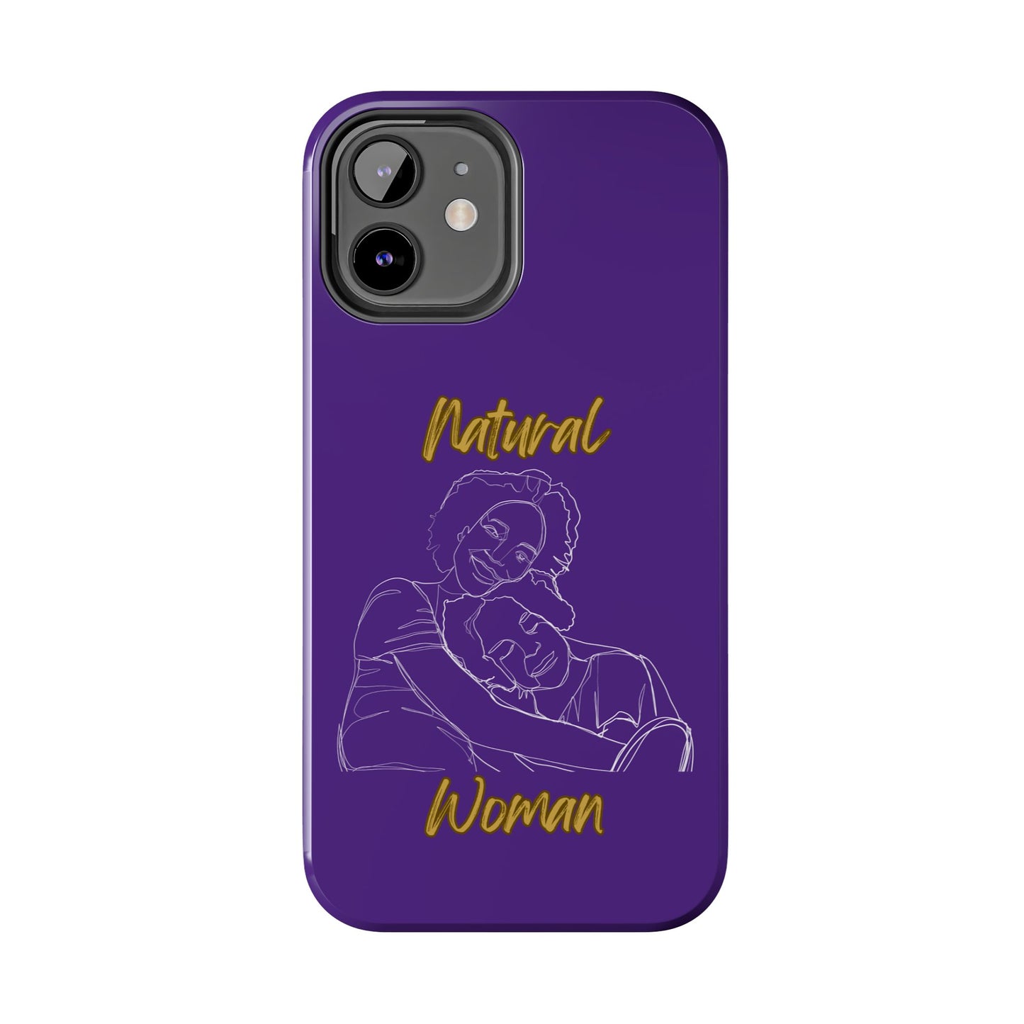 Natural Woman Loving Embrace (WL)Tough Phone Cases PURPLE