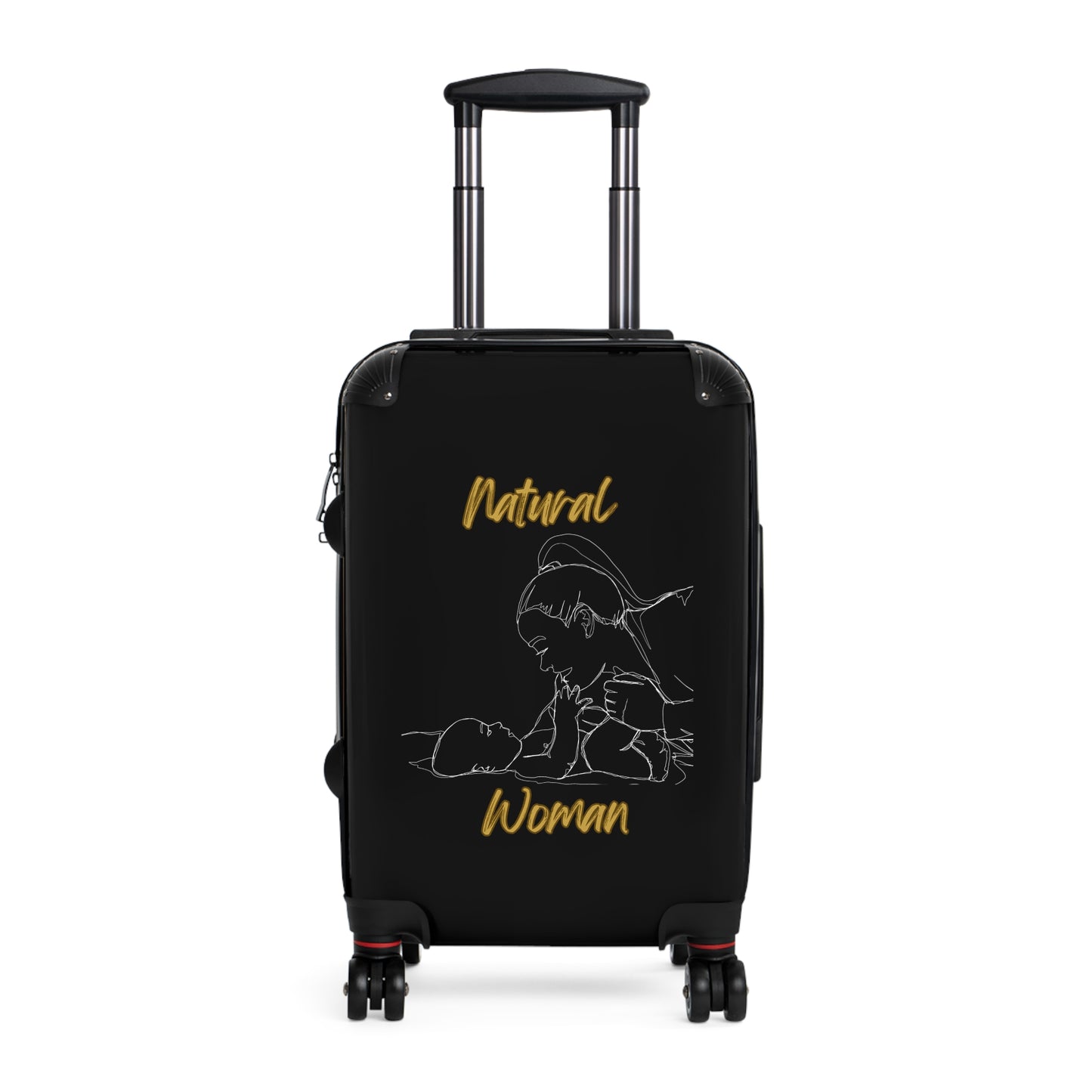 Natural Woman New Life (WL) Suitcase BLACK