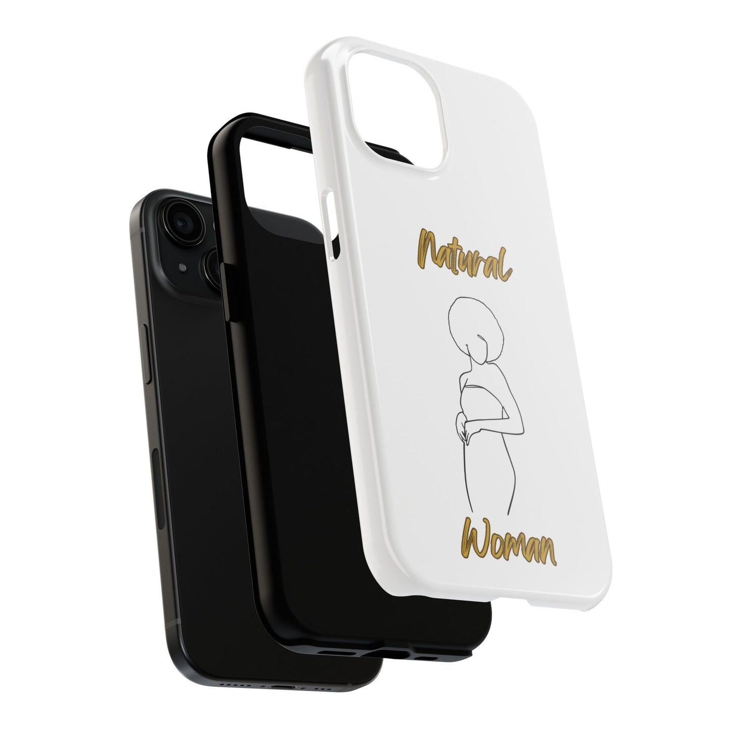Natural Woman Sho Nuff (BL)Tough Phone Cases WHITE