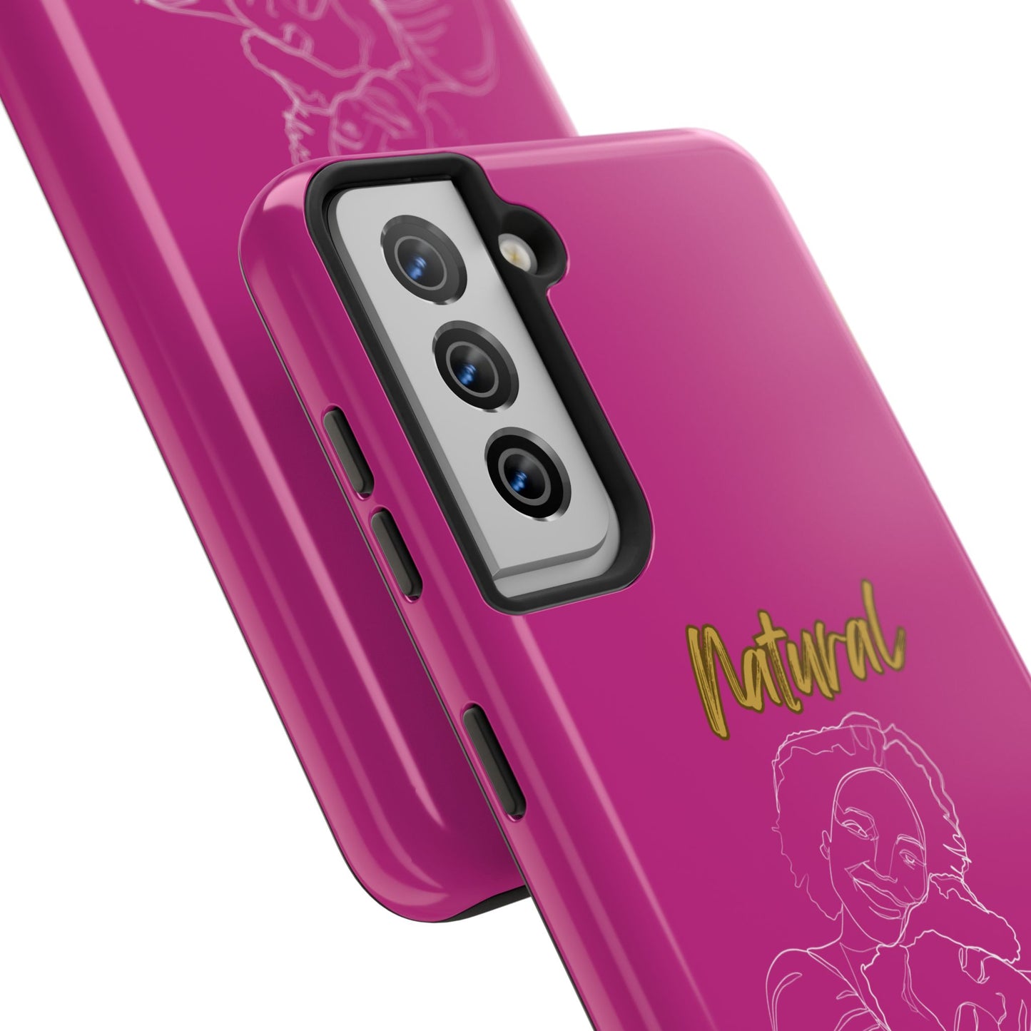 Natural Woman Loving Embrace (WL)Tough Phone Cases PINK