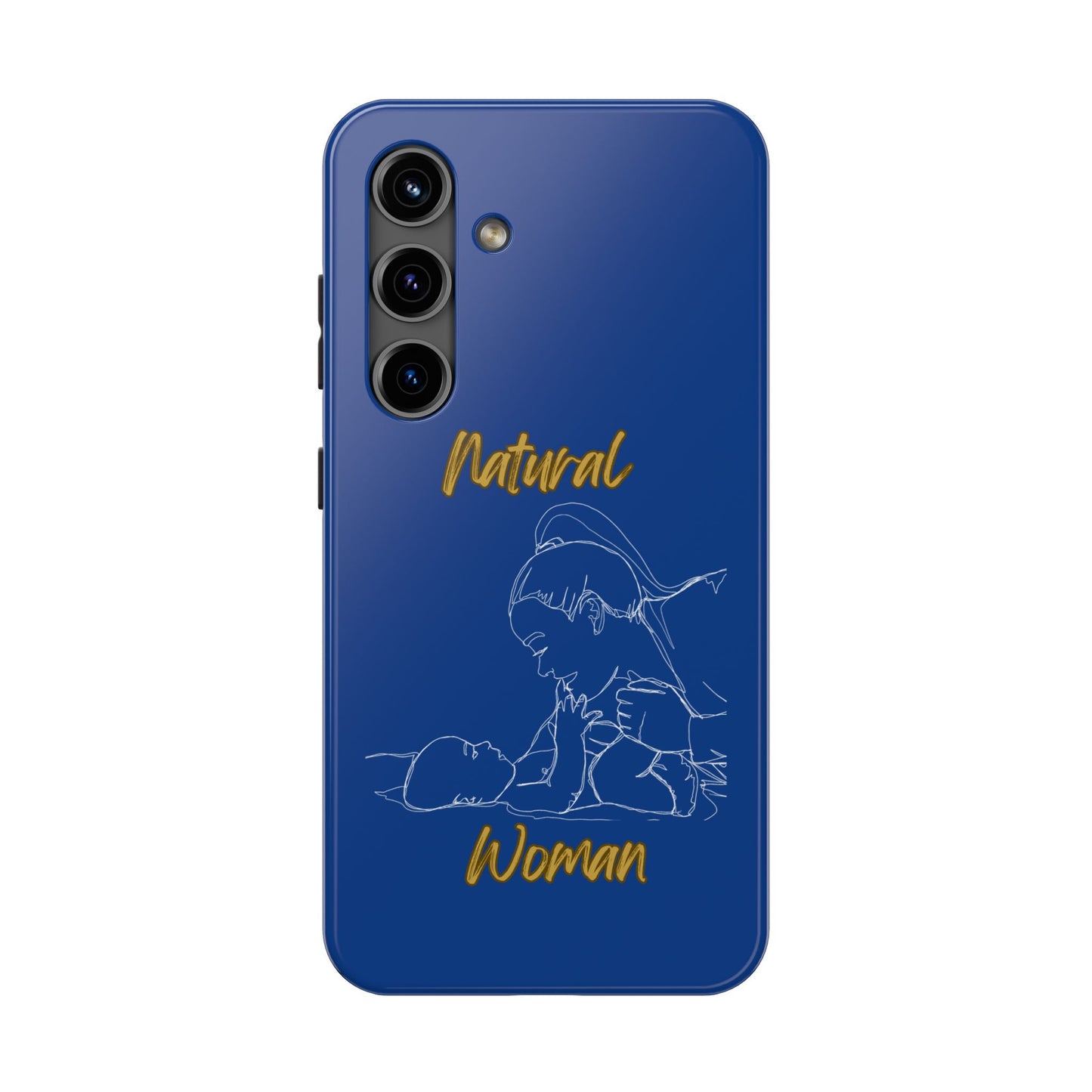 Natural Woman New Life (WL)Tough Phone Cases DARK BLUE