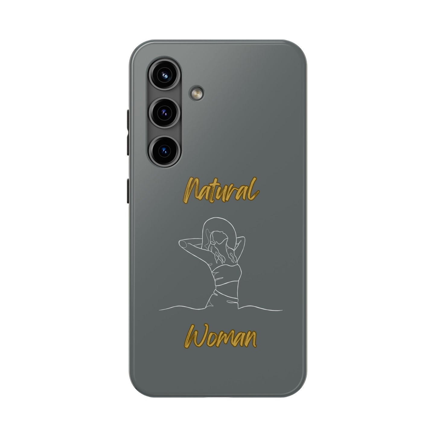 Natural Woman Sun Fun (WL)Tough Phone Cases DARK GREY