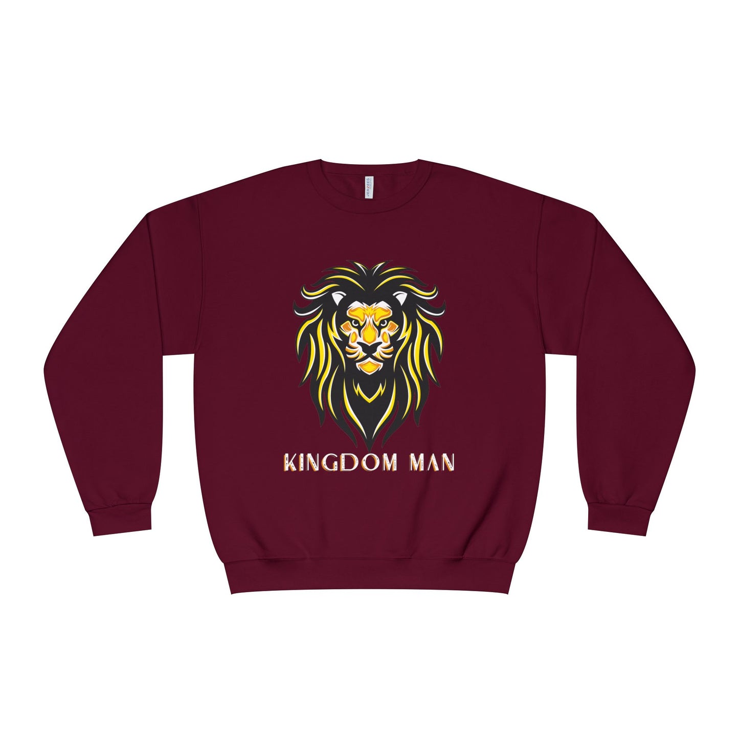 Kingdom Man (White/Gold) Crewneck Sweatshirt