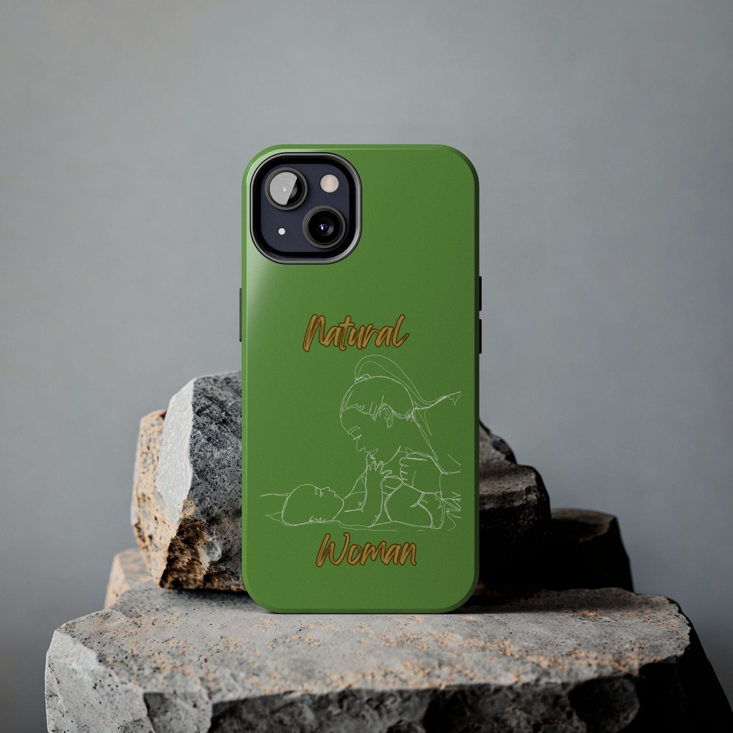 Natural Woman New Life (WL)Tough Phone Cases GREEN