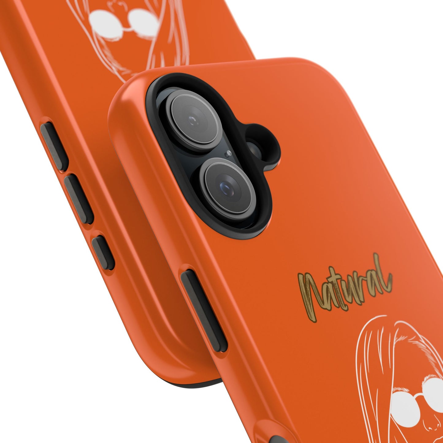 Natural Woman Shades (WL)Tough Phone Cases ORANGE