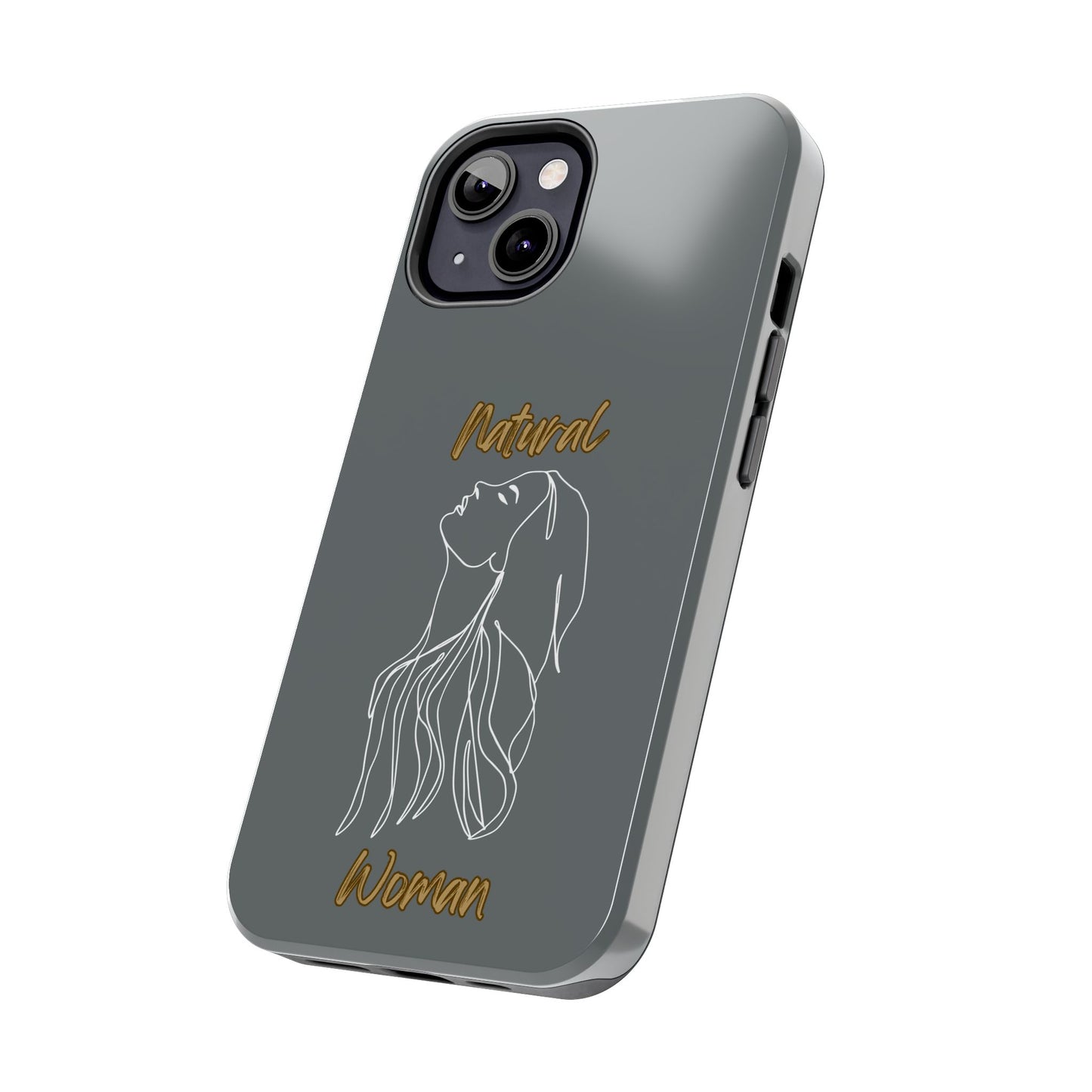 Natural Woman Appreciation (WL)Tough Phone Cases DARK GREY