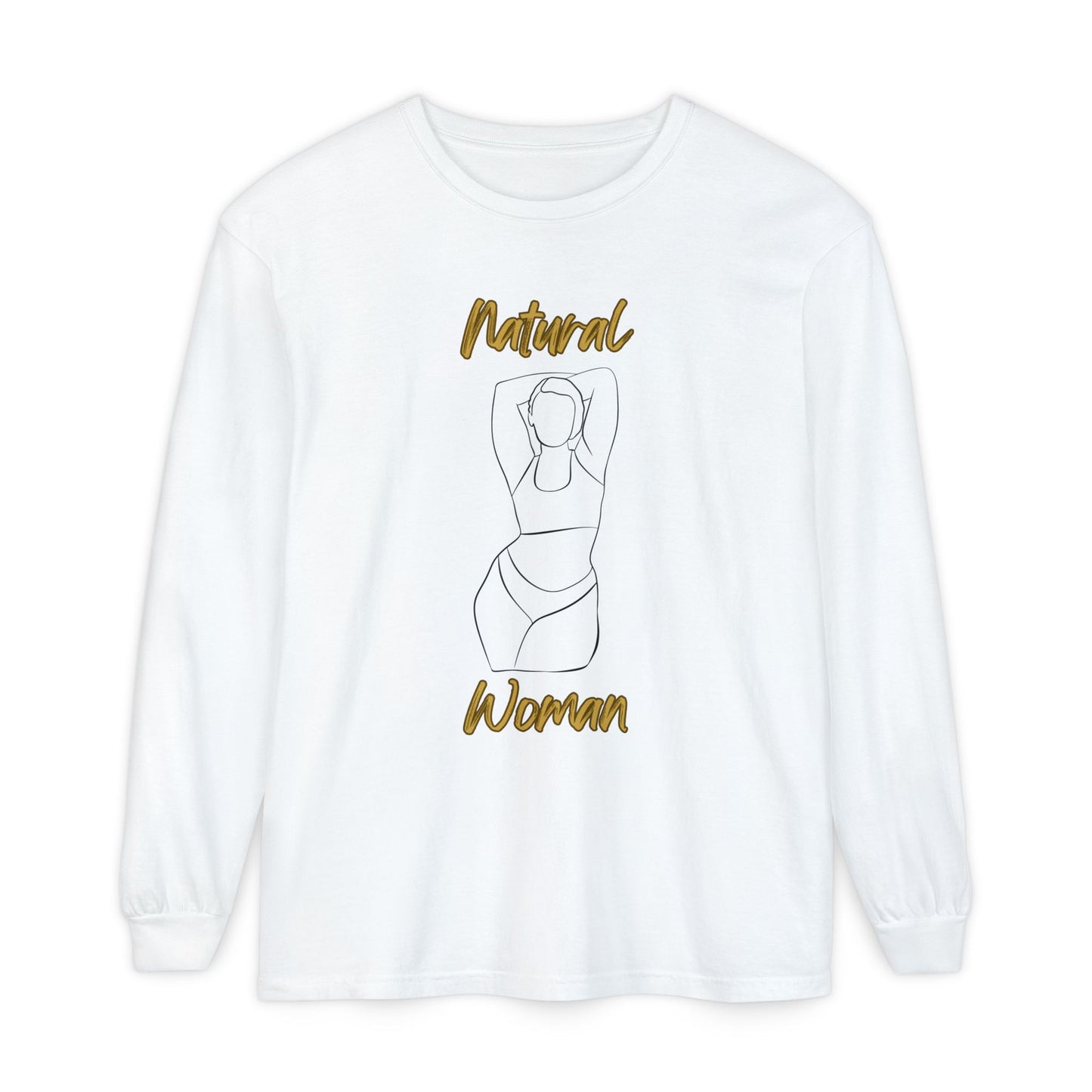 Natural Woman I Love Me (BL) Long Sleeve T-Shirt