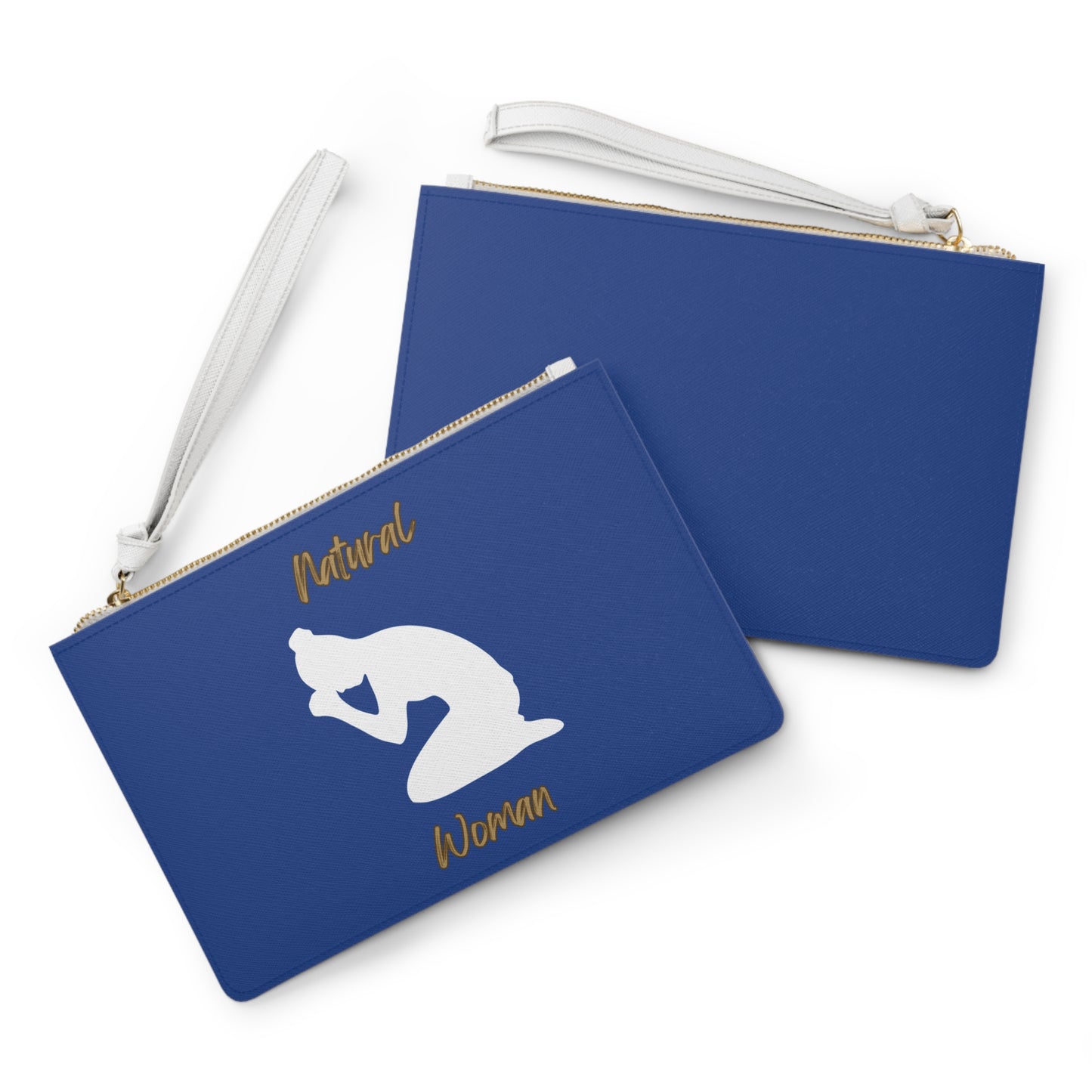 Natural Woman Pray (WL) Clutch Bag DARK BLUE