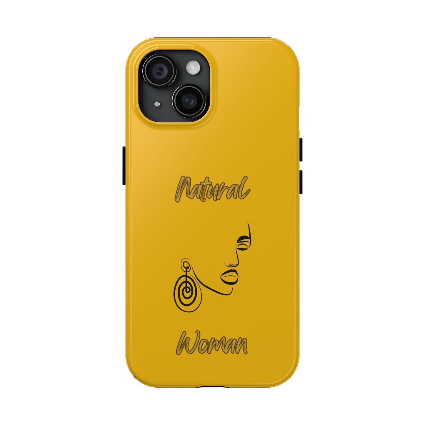 Natural Woman Music In My Soul (BL)Tough Phone Cases YELLOW