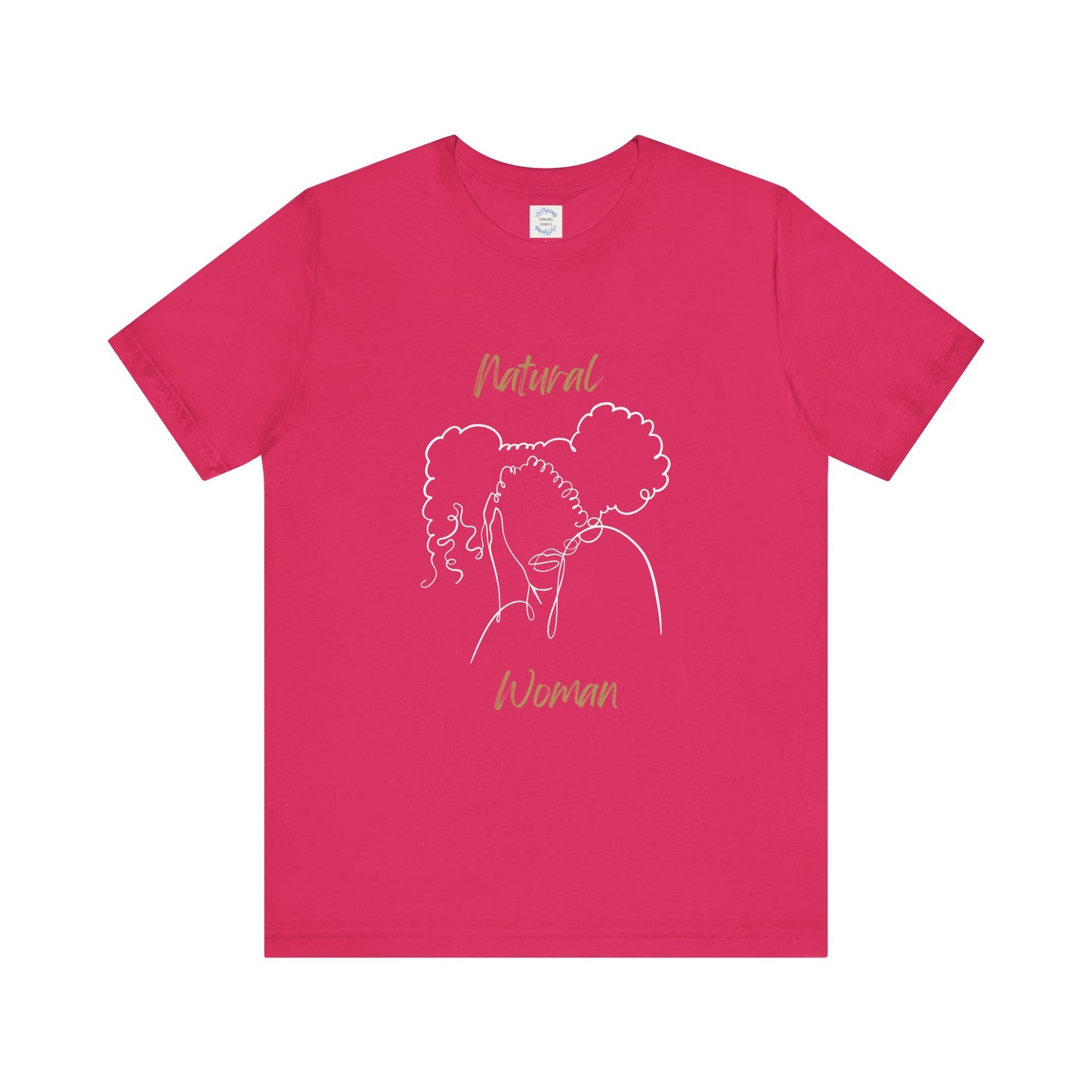 Natural Woman Twin Puffs (WL) Short Sleeve T-Shirt