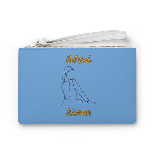Natural Woman Hands Ready (BL) Clutch Bag LIGHT BLUE